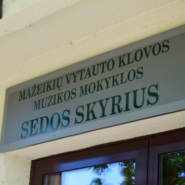 Mažeikių Vytauto Klovos muzikos mokyklos Sedos filialas