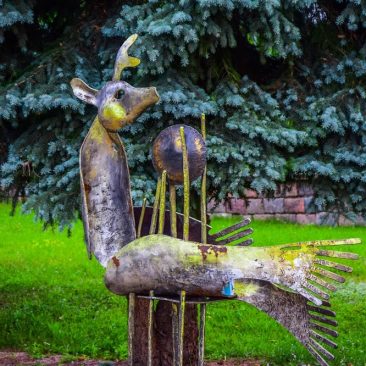 Skulptūra „Elniažuvė“