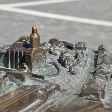 Telšių miesto maketas akliesiems