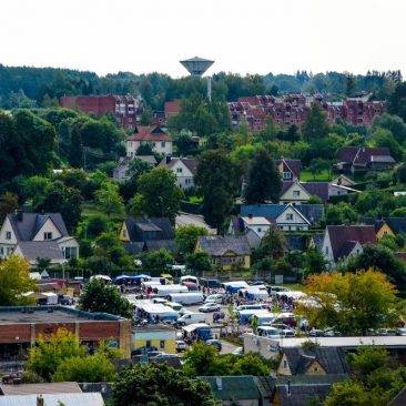 Anykščių bažnyčios bokšto apžvalgos aikštelė
