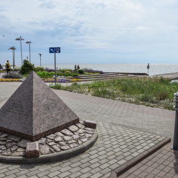 UNESCO atminimo ženklas Nidoje